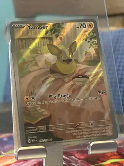 Pokemon TCG - Yamper - 099/094 - ME02: Phantasmal Flames Free Shipping NM - Image 1
