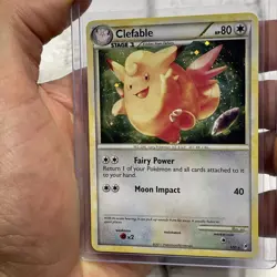 Clefable 1/95 Pokemon HGSS Call Of Legends Holo Rare Pokemon LP/NM 2011 Nintendo - Image 1
