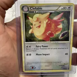Clefable 1/95 Pokemon HGSS Call Of Legends Holo Rare Pokemon LP/NM 2011 Nintendo - Image 2
