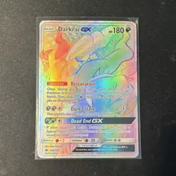 Pokemon Darkrai GX 158/147 Sm-Burning Shadows Secret Rare Full Art Holo Card - Image 1