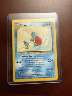 Pokemon TCG Wartortle 15/18 Southern Islands Promo Rare Card NM/MINT - Image 1