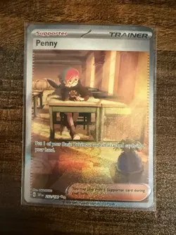 Penny 252/198 SIR Pokemon Card – Near Mint – SV01: Scarlet & Violet Base Set - Image 1
