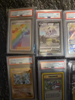 Pokemon TCG Graded Card Lot: 6 PSA Cards and 1 CGC Graded Card - Image 1
