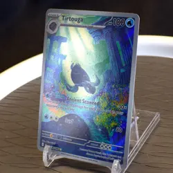 Tirtouga 106/086 Pokemon TCG SV Black Bolt Illustration Rare Holo Near Mint Card - Image 3