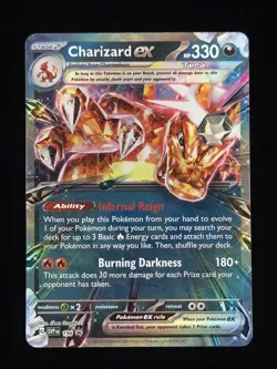 Charizard ex -196 196 Pokemon SV: Scarlet & Violet Promo Cards 🔥🔥🔥 - Image 1