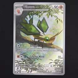 Pokemon TCG Card Vibrava 206/191 Surging Sparks Illustration Rare Holo - NM - Image 1