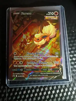 Flareon v SWSH179 Sword & Shield Promo Holo Card Near Mint Condition - Image 1