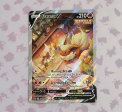NM Flareon V SWSH179 SWSH: Sword & Shield Promo Cards Holo - Image 2
