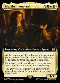 MTG Magic the Gathering Me, the Immortal (430/1448) Doctor Who LP - Image 1