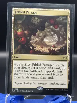 MTG Fabled Passage R Bloomburrow 252 NM - Image 1