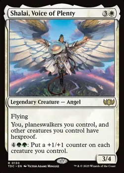 1 x Shalai, Voice of Plenty - Commander: Tarkir: Dragonstorm - NM-Mint - MTG - Image 1