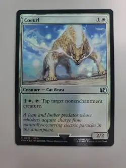 MTG Coeurl Final Fantasy Foil Common - Image 1