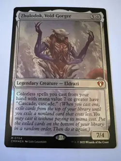 MTG Zhulodok, Void Gorger FOIL Commander Masters 704 Magic The Gathering - Image 1
