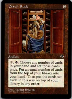 1997 Magic the Gathering X Scroll Rack Expansion/Rare #308 - Image 1