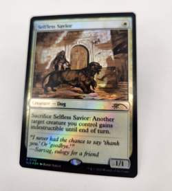 Selfless Savior (Sketch) [Secret Lair Drop Promos] MTG Near Mint Foil - Image 5