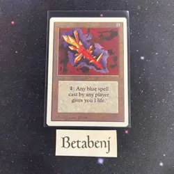 1x MTG Unlimited Crystal Rod from Estate Collection - Image 1