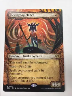Hexing Squelcher (Showcase) Lorwyn Eclipsed Regular - Image 1