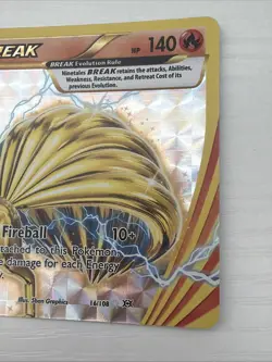 💥 2016 Ninetales BREAK 16/108 XY Evolutions Pokemon Card Ultra Holo Rare LP - Image 4