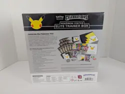 Pokemon Center Celebrations ETB - 25th Anniv SEALED *small corner tear last pic - Image 2