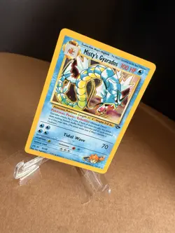 Pokemon TCG Misty's Gyarados Holo Rare Gym Challenge 13/132 Unlimited Edition - Image 4