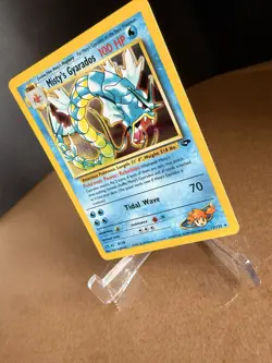 Pokemon TCG Misty's Gyarados Holo Rare Gym Challenge 13/132 Unlimited Edition - Image 5