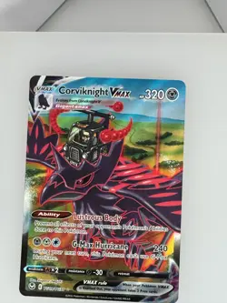 2022 Pokemon Silver Tempest Trainer Gallery Corviknight VMAX TG19/TG30 NM - Image 1