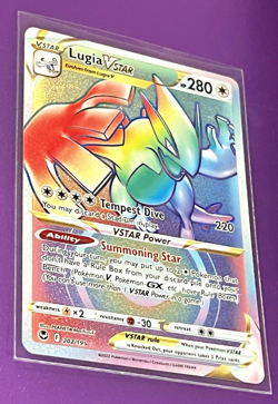Pokemon TCG Silver Tempest Lugia VSTAR 202/195 Secret Rare - Image 3