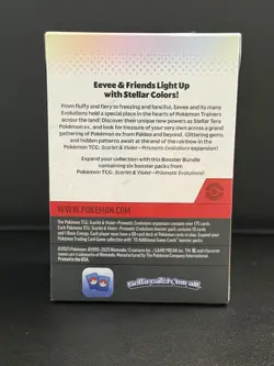 🔥 Pokemon TCG Scarlet & Violet Prismatic Evolutions Booster Bundle Sealed New - Image 2