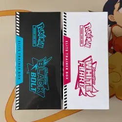 Pokemon Black Bolt White Flare Elite Trainer Boxes ETB Sealed - Image 4