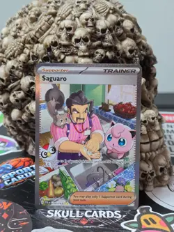 ☠☠ Sv02: Paldea Evolved Pokemon TCG Saguaro SIR 270 - Image 1