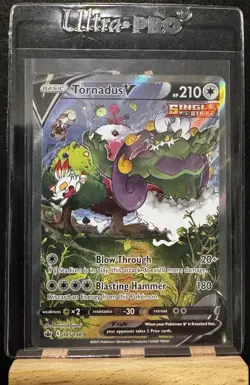 Pokemon Tornadus V Alternate Art Chilling Reign #185/198 Near Mint/Pack Fresh - Image 1