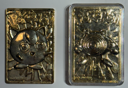 2 Vintage 1999 Nintendo Pokemon 23k Gold Cards Poliwhirl, Jigglypuff Burger King - Image 2