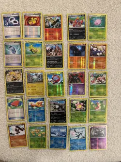 Pokemon Cards Black And White / Xy Era Reverse Holos & Holo 50 Card Lot - Image 5