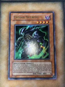 Yugioh Exodia Necross DCR-020 Ultra Rare Original Print Unlimited - Image 1