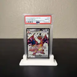 2023 POKEMON SVP EN-SV BLACK STAR PROMO #056 CHARIZARD EX PSA 10 - Image 1