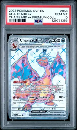 2023 Pokemon SVP EN-SV Black Star Promo Charizard EX #056 Charizard EX PSA 10 - Image 1