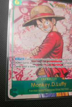2025 Monkey D Luffy (Parallel) OP13-118 Carrying On His Will Foil - Image 2