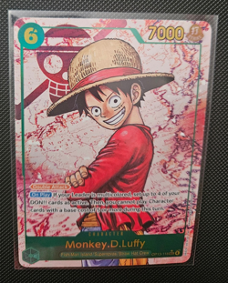 2025 Monkey D Luffy (Parallel) OP13-118 Carrying On His Will Foil - Image 3