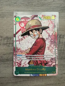 Monkey D. Luffy - OP13-118 SEC (Parallel Alt Art) Carrying On His Will English - Image 1