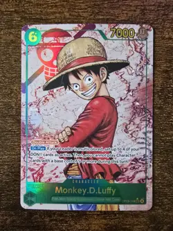 Monkey D. Luffy (parallel) OP13-118 One Piece Card Game Carrying On His Will - Image 1