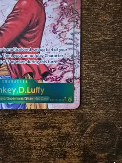 Monkey D. Luffy (parallel) OP13-118 One Piece Card Game Carrying On His Will - Image 4