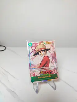 One Piece TCG - Monkey D. Luffy OP13-118 (Parallel) Carrying on his Will English - Image 2