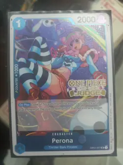 Perona (Judge Pack Vol. 2) OP01-077 One Piece Promotion Cards Foil - Image 1