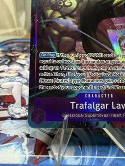 One Piece Ccg Trafalgar Law SR Alt Art OP12-073 Legacy of The Master English NM - Image 5