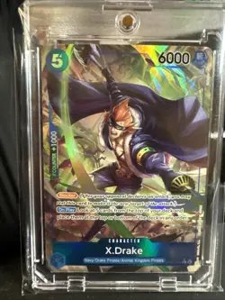 X-Drake One Piece TCG Awakening the New Era OP05-055 Alt Art Rare - ships PWE - Image 1