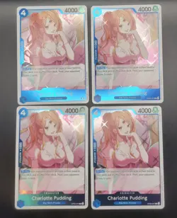 4 Charlotte Pudding OP06-047 Rare - One Piece Wings of the Captain - Playset - Image 1
