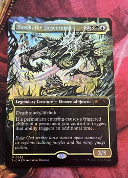 Yarok, the Desecrated - Halo Foil Secret Lair Countdown Kit - Image 1