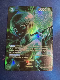 One Piece Card Lim SP Alternative Art OP09-037 SR Legacy of the Master English - Image 1