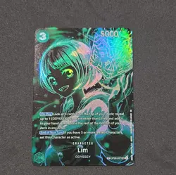 One Piece Card Lim SP Alternative Art OP09-037 SR Legacy of the Master English - Image 1