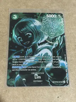 One Piece Card Lim SP Alternative Art OP09-037 SR Legacy of the Master English - Image 1